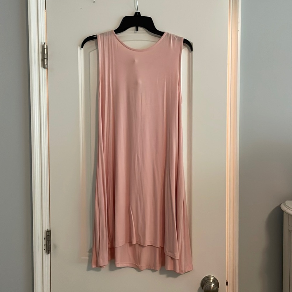 light pink dress
